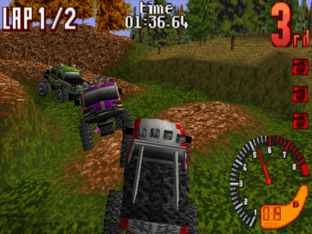 TNN Motorsports Hardcore 4x4 screenshot 3 for Sega Saturn